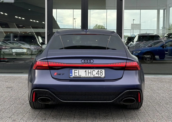 Audi RS7 cena 777000 przebieg: 32400, rok produkcji 2023 z Bytów małe 466